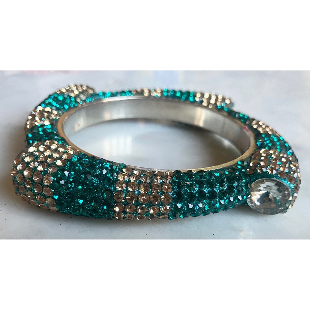 Rhinestone Statement Bangle